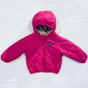 Patagonia Baby Reversible Puff-Ball Insulated Jacket  Girls 12 months Quilted
